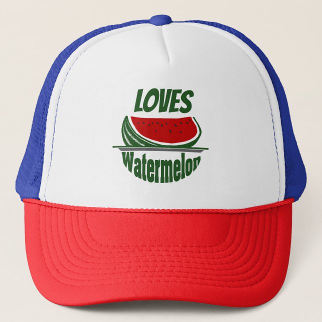 Loves  Watermelon Hat (Front)