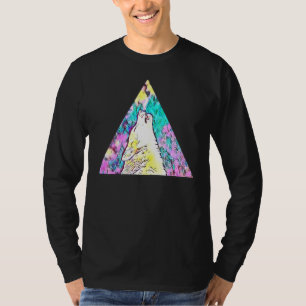 Loves Wolves wolf Face 17 T-Shirt