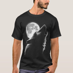 Loves Wolves wolf moon 3 T-Shirt