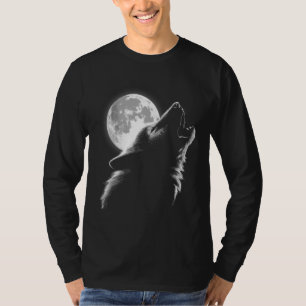 Loves Wolves wolf moon 3 T-Shirt