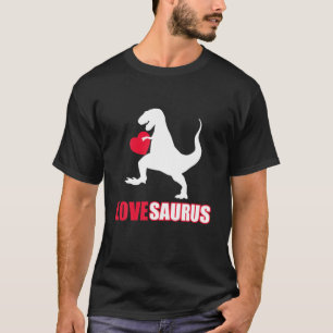 Lovesaurus Funny Gift For T Rex Fan Valentines Day T-Shirt