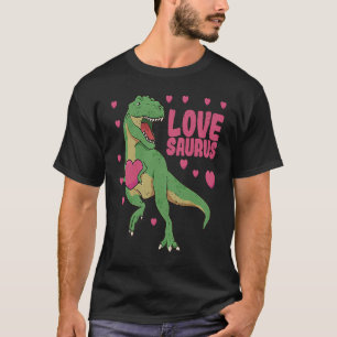 Lovesaurus Valentines Day Dinosaur Trex Valentine T-Shirt