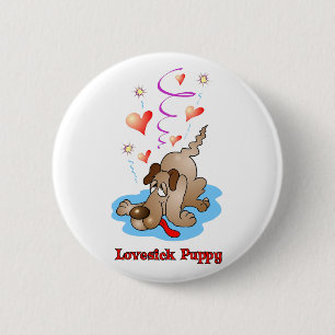 Lovesick Puppy button