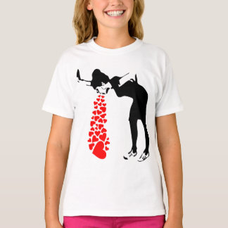 Lovesick Street Art By Banksy - Street Art Work Gr T-Shirt