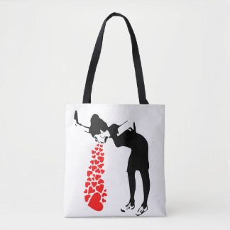 Lovesick Street Art By Banksy - Street Art Work Gr Tote Bag