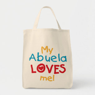 LOVESMEabuela Tote Bag