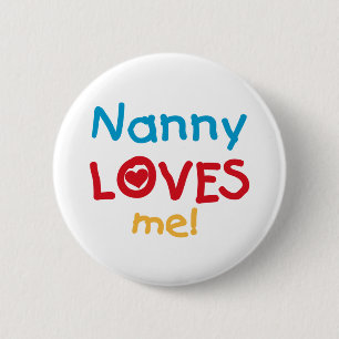 LOVESMEnanny 6 Cm Round Badge