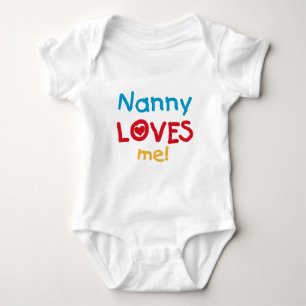 LOVESMEnanny Baby Bodysuit