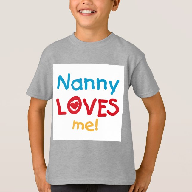 LOVESMEnanny T-Shirt (Front)