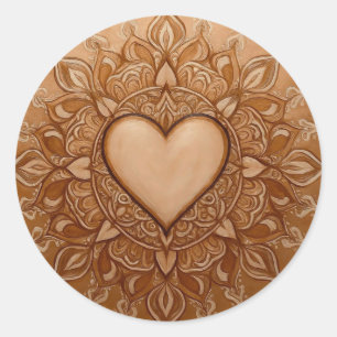 LoveSpellWitch Classic Round Sticker