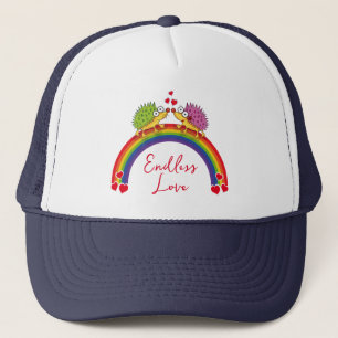 Lovestruck Hedgehog Trucker Hat