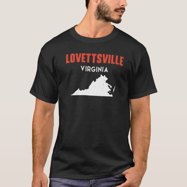 Lovettsville Virginia USA State America Travel Vir T-Shirt (Front)