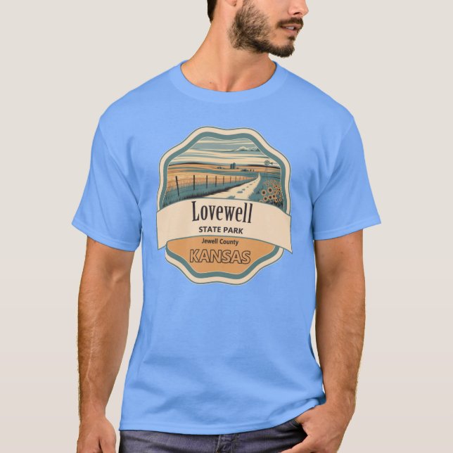 Lovewell State Park1 T-Shirt (Front)