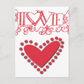 lovie postcard