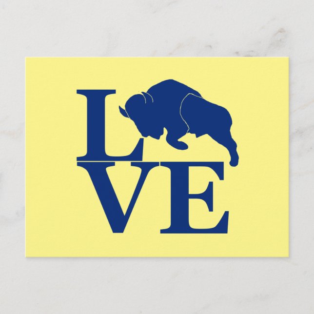 Lovin' Buffalo Postcard (Front)