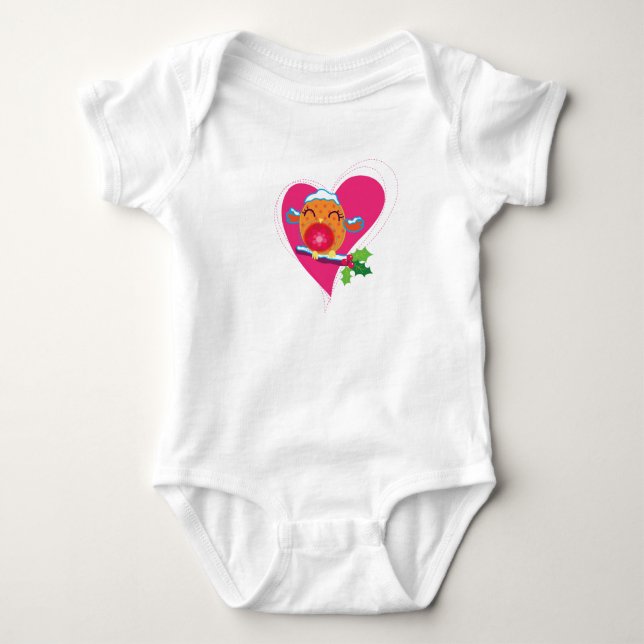 Lovin' Robin Baby Bodysuit (Front)