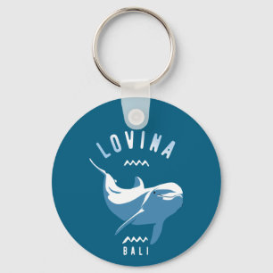 Lovina Bali - Swimming With Dolphins Key Ring