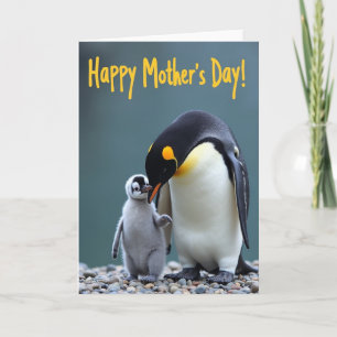 Loving Aquatic Bird Mothers Day Card