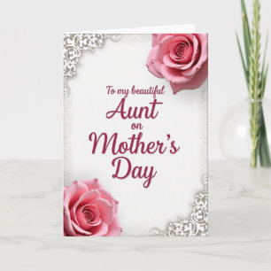 Loving Aunts Day Design Card