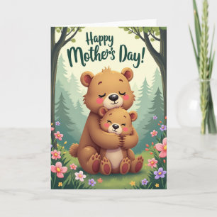 Loving Bear Mothers Day Card