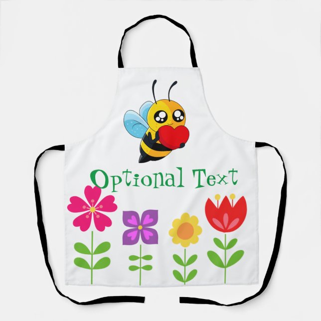 Loving Bee Apron (Front)