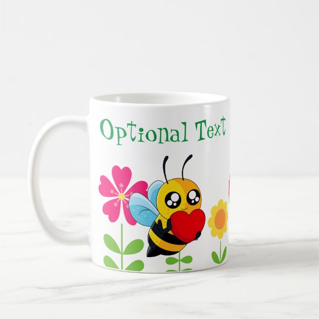 Loving Bee Coffee Mug (Left)