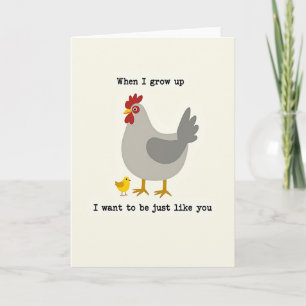 Loving Birdie Mothers Day Card