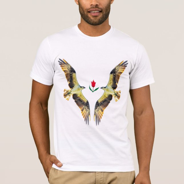 Loving birds. Ospreys  T-Shirt (Front)