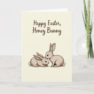 Loving Bunnies Friendship Card