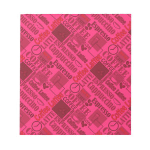 Loving coffee notepad