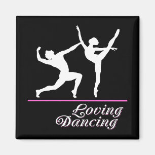 Loving dancing magnet