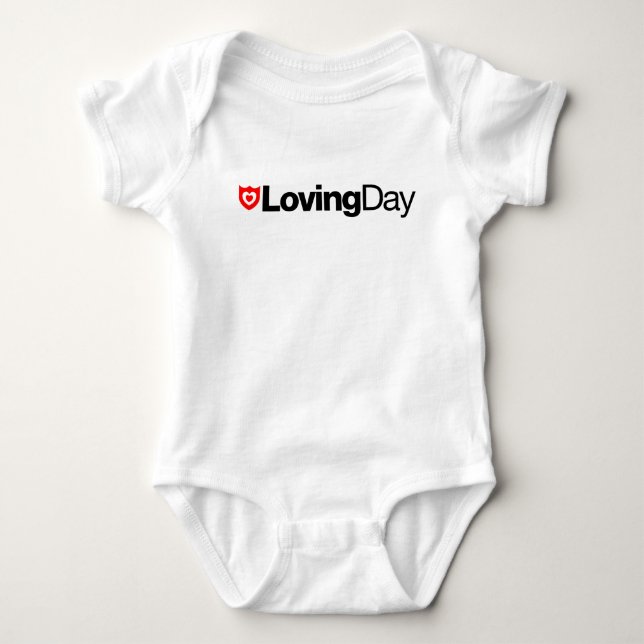 Loving Day Baby Bodysuit (Front)