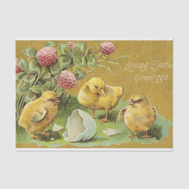 Loving Easter Greetings Tissue Paper (Front)