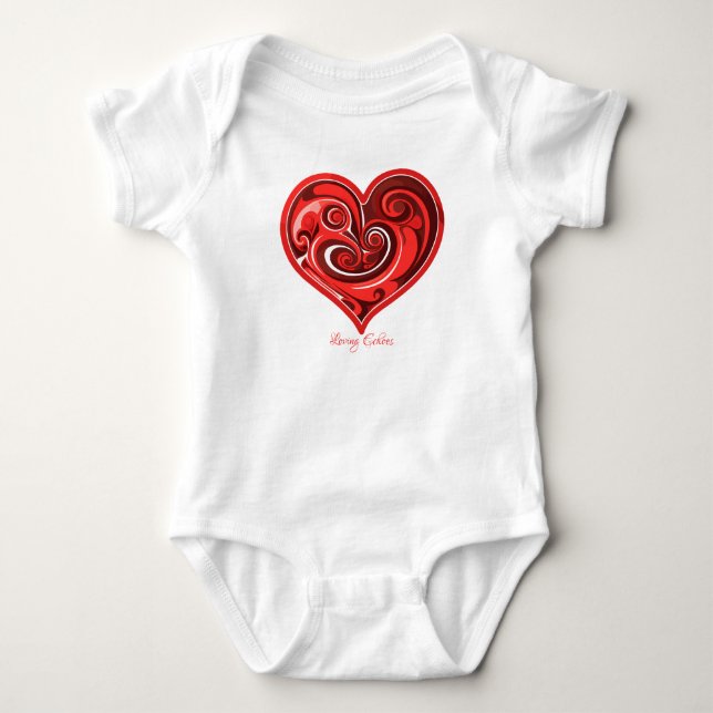 Loving Echoes Baby Bodysuit (Front)