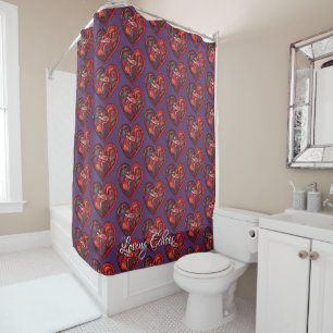 Loving Echoes Shower Curtain