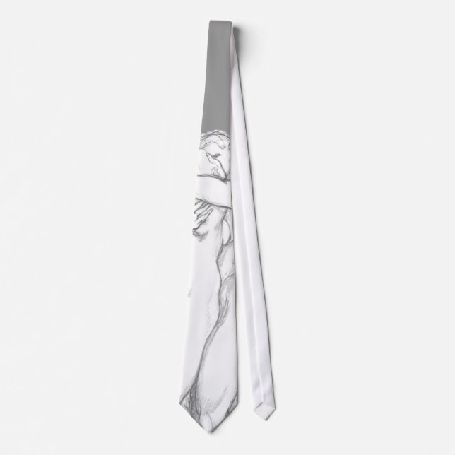 Loving Embrace Tie True Love Art Necktie (Front)