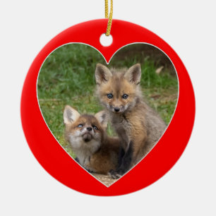 Loving Eyes Valentine  Ceramic Tree Decoration