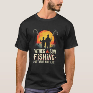 Loving Father Son Fishing Connection T-Shirt