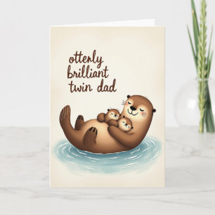 Loving Fathers Day Creature Card