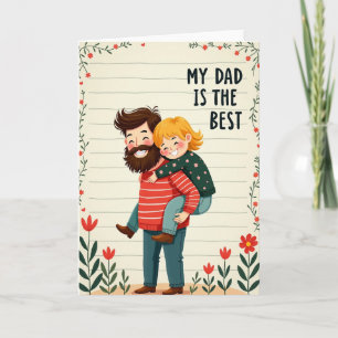 Loving Fathers Day Ride Card