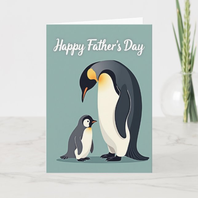 Loving Fathers Day Shorebird Card (Front)