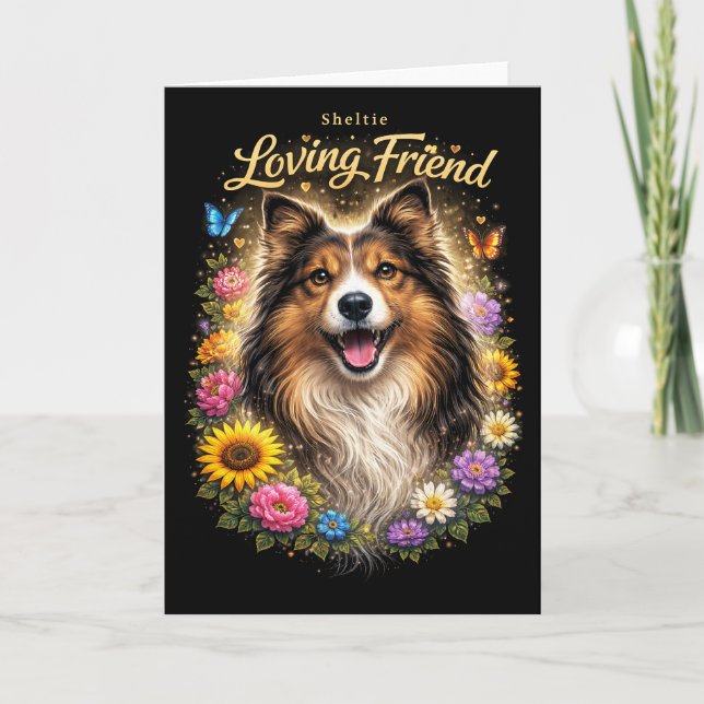 Loving Friend Holiday Card (Front)