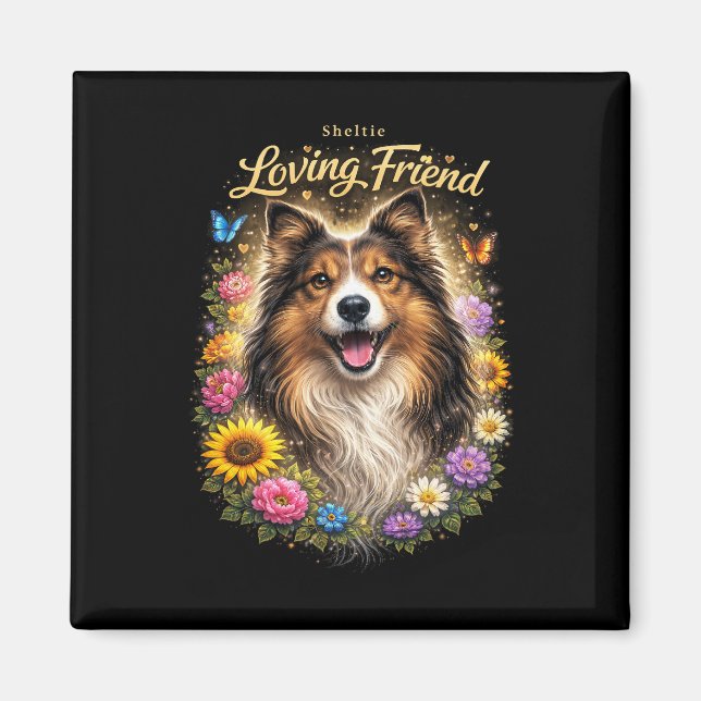 Loving Friend Magnet (Front)