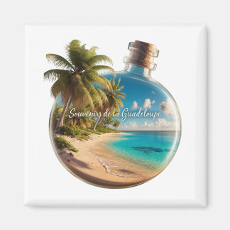 Loving Guadeloupe – Tropical escape, paradise beac Magnet