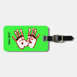Loving Hands - John 20:27 Luggage Tag