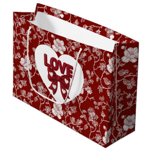 Loving Heart Large Gift Bag