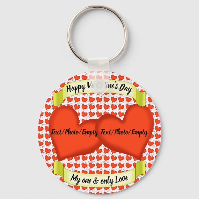 Loving Hearts Keychain (Front)