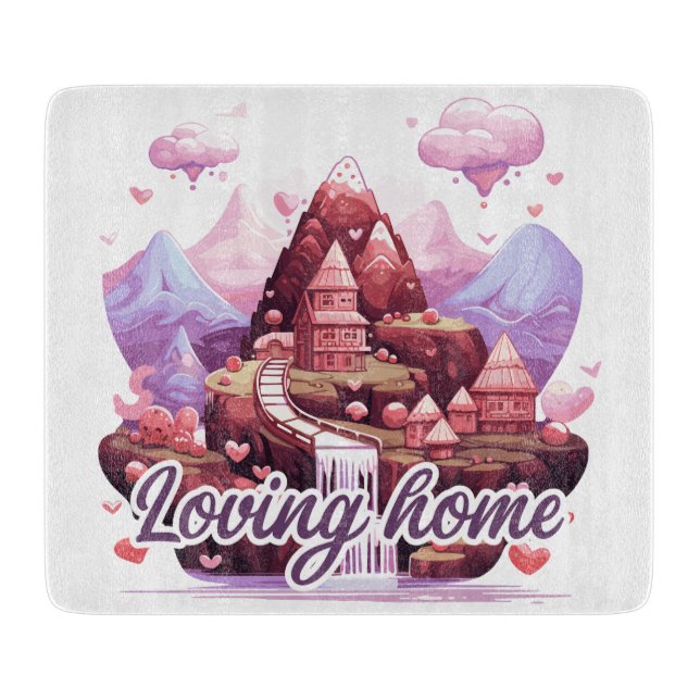 Loving Home Cutting Board (Front)