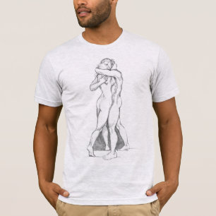 Loving Hug Shirt Embracing Figure Study T-shirt