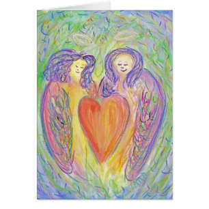Loving Kindness Guardian Angels Art Greeting Cards